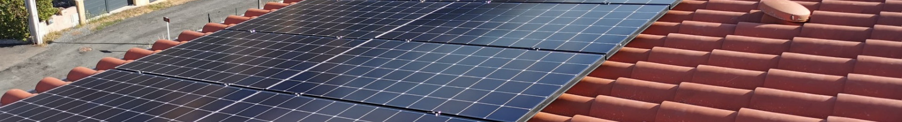 Installation de modules photovoltaiques à Brussieu
