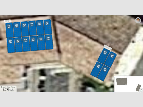 Installation photovoltaique à Saint Etienne la Varenne, à côté de Villefranche sur Saone