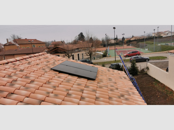 Installation photovoltaique à Lacenas