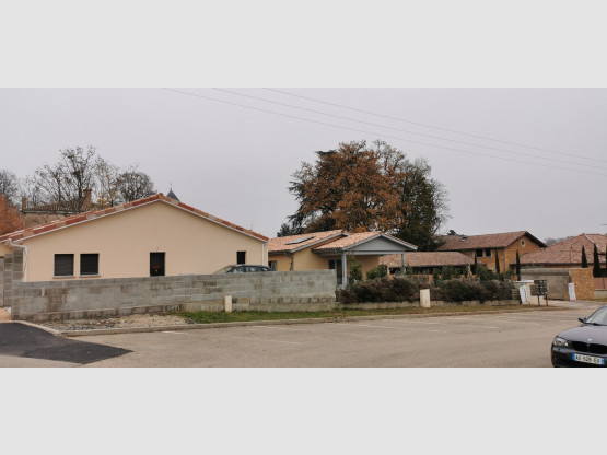 Installation photovoltaique à Lacenas