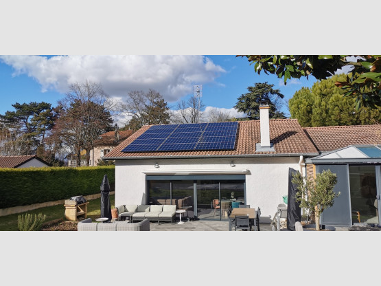 Installation photovoltaique à FONTAINES SUR SAONE