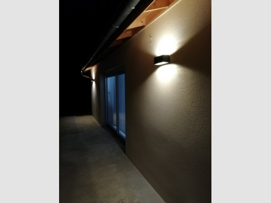 Installation éclairage extérieur Maison Belleville-en-Beaujolais