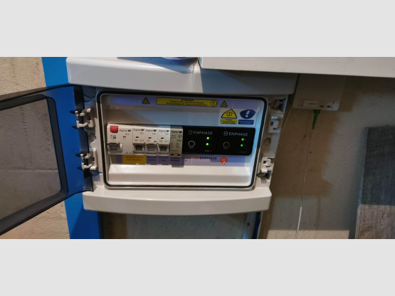 Installation photovoltaique à Saint Etienne la Varenne, à côté de Villefranche sur Saone